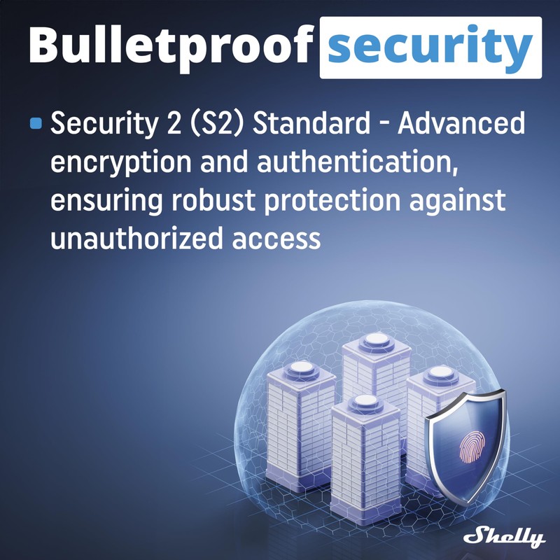 Shelly Wave i4 US LR | Z-Wave Long Range 4