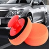 Buffing Polishing Pads, 5Pcs 3.9 Inch Backing Plate Compound Buffing