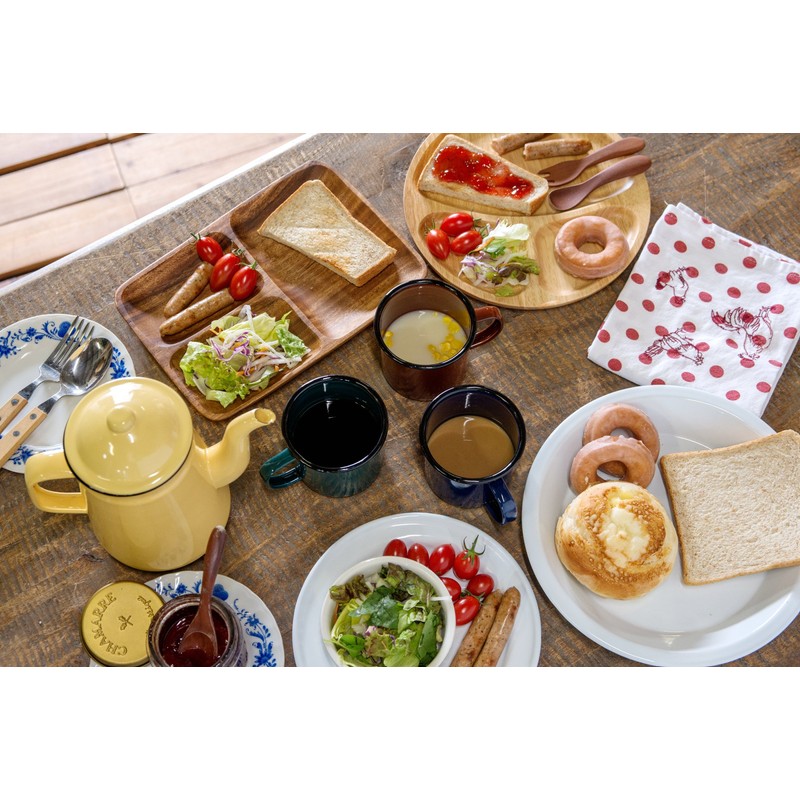 ポッシュリビング(Posh Living) PL ホーロー 片手鍋 ミルクパン ホワイト 680