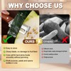 Vegetable Peeler with Wooden Handle, 3-in-1 Stainless Steel Julienne Peelers