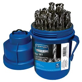Century Drill & Tool 22529 Brite HSS Drill Bit Set, 29 Piece