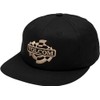 Volcom OVAL TRACK ADJ HAT D5512509 Men's Black Hat, Black,