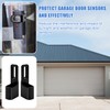 2pcs Garage Door Sensor Sun Shield, ABS Garage Sensor Sunlight