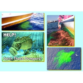 New Resources Group Marine Water Dye Tablets Holding Tank Fluorescent Visual Tracer Leaks