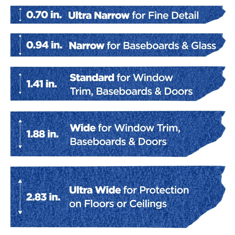 ScotchBlue Original Multi-Surface Painters Tape, 2 Inch Wide (1.88 In.