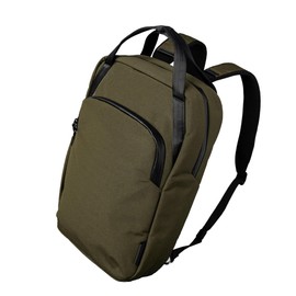 ALPAKA Bravo Totepack Axoflux Green 300D - Convertible Tote and Backpack For Men and Women -13 Liters, Fits a 16-Inch Macbook Pro - Weatherproof Fabric Helps Ensure Optimal Protection