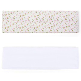 Fashionable Women’s and Girls’ Headgear - Non - Slip Elastic Headbands, Floral Headbands, Stripe Headbands, Valentine’s Day Heart Headbands Made of Soft Fabric for Short Hair