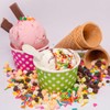DMiotech 100 Pack 24" x 0.6" Wooden Ice Cream Paddle