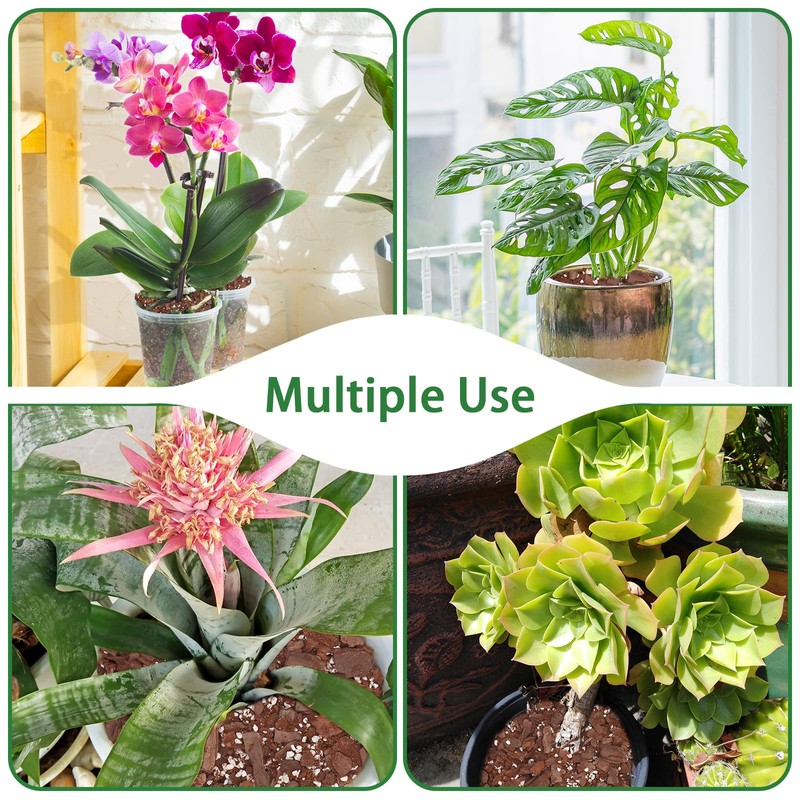 Orchid Potting Mix,Premium Orchid Bark Potting Mixture of Pine Bark,Perlite