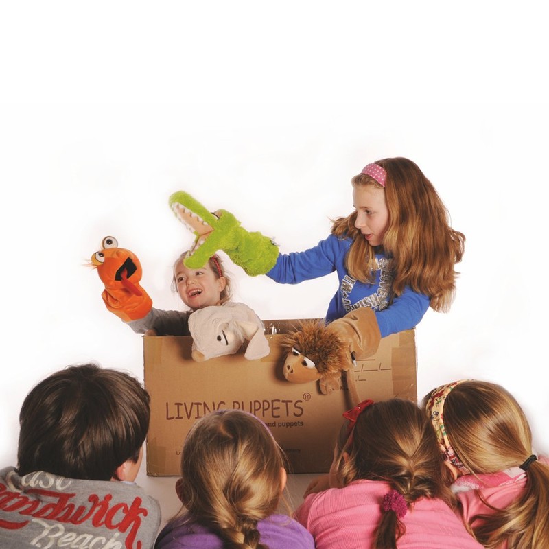 Living Puppets Quasselwurm Frl. Schnatterschnute