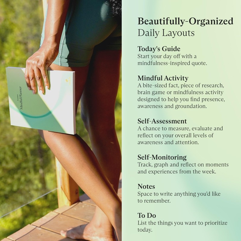 Switch Research Mindful Planner (Acceptance) - Evidence-Based Life Organizer -