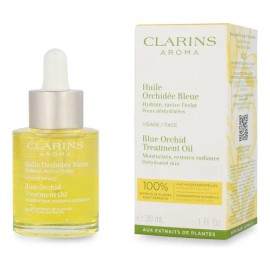 Hidratante Aceite Facial Clarins Blue Orchid Radiance Tipo Piel Todo