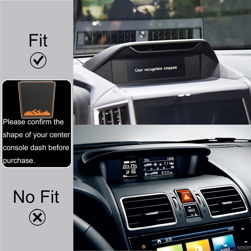 SENSHINE Dash Dashboard Cover Mat for Subaru Forester Accessories 2019-2023