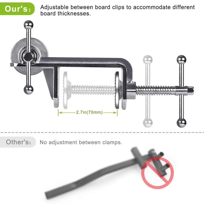 Insaga Enhanced Deck Board Straightening Tool, Portable Lever Deck Board