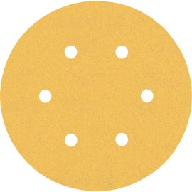 Bosch 6 x Expert C470 Sandpaper Set with 6 Holes (for Paint on Wood, Diameter 150 mm, Grit 2 x 60, 2 x 120, 2 x 240, Professional Accessories Random Orbital Sander, Random Orbital Sander)