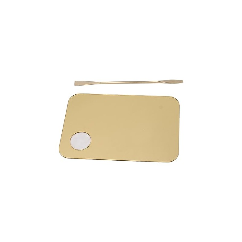 Paleta de Mezcla de Maquillaje, Paleta Acrílica con Espátula