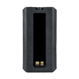 MITER Case for FiiO Q15, Handmade Miter Artificial PU Leather Cover for Q15Black