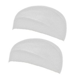 Wig Net, Wig Cap, Dedicated Net, Hair Net, 2 Pieces (White)