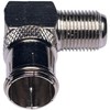 CESS - Conector F-Jack coaxial de ángulo recto a F-Quick