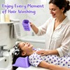 Portable Hair Washing Station for Kids, Purple