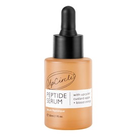 UpCircle Peptide Serum – Improves Skin Elasticity + Boosts Collagen – Custard Apple, Rich In Vitamin C + Blood Orange Brightens Skin - Vegan + Cruelty-Free