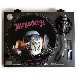 Universal Megadeth Slipmat for Vinyl Records Thrash Metal Mustaine Killing Is My Business