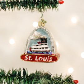 Old World Christmas Cities, Places and Landmarks Glass Blown Ornaments for Christmas Tree St Louis