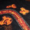PLAYMATS Lava Lakes 2D Terrain Set for RPG Games