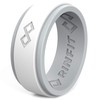 Rinfit Silicone Rings for Men 9mm Wide, 2mm Thick -