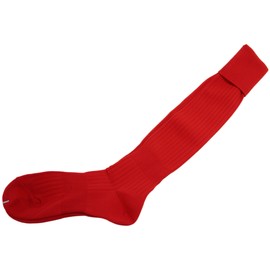 ZETT ZFS1000 Soccer Socks (Plain Type) Red
