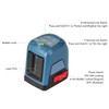 Line Level Cross 2 Lines Self Leveling High Accuracy Line