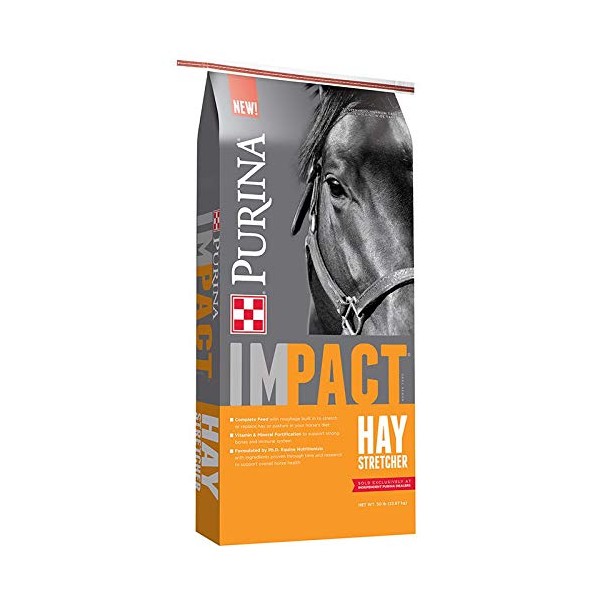 Purina Animal Nutrition 3004507-906 Impact Hay Stretcher 12% 50 lb