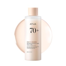 Rice 70 Glow Milky Toner, for Glass Skin and Brightening, Rice Water, Niacinamide, Ceramides, Panthenol, Fragrance-Free, Non comodogenic, Fungal Acne Safe, Korean Skin Care, 250ml | Skincare Coreano