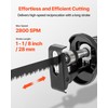 VEVOR Corded Reciprocating Saw, 120 Volt 7.5 Amp, 2800 SPM