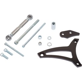 Alternator Bracket for Ford Small Block 351W (1969+) - Black Bright Dip Anodize