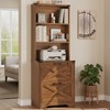 SEDETA 2 Drawer File Cabinet with Lock, Wood Filing Cabinet