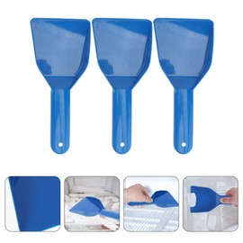 GANAZONO Tile Tools Tile Tools 3pcs Plastic Refrigerator Ice Shovel Ice Scraper Ice Spatula Snow Remover Cleaning Freezer Frost Shovel Ice Remover Scoop Defrosting Scraper Gadgets Multitools
