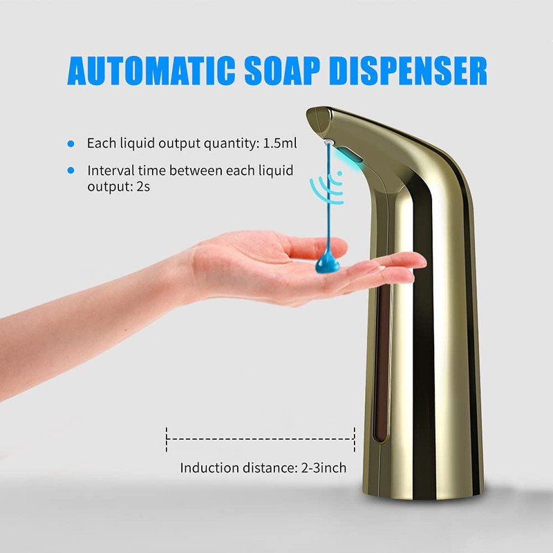 YaSao 400mL Automatic Soap Dispenser Infrared Hand-Free Touchless Soap Dispenser