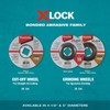 Makita E-00430 X-Lock 4-1/2" x 1/4" x 7/8" Type 27