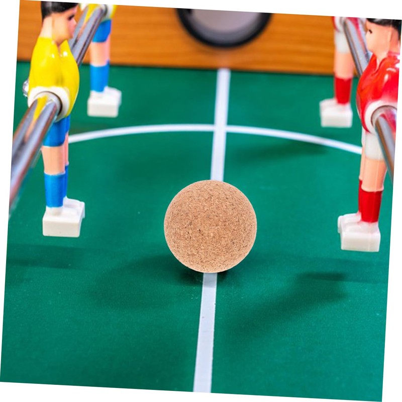 WHAMVOX 5Pcs Wood Foosball Table Balls Replacement Wooden Balls for