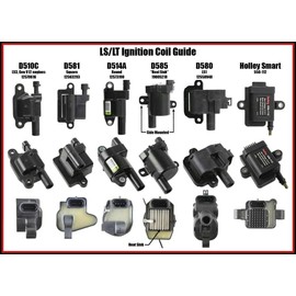 Michigan Motorsports LS1 LS6 Ignition Coil Harness for Relocation Brackets 36" 8 coils QTY2 LS2 LS3 LS6 LS7 LS9 LQ4 Fits GM Chevy Firebird Camaro (2)