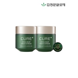 Half Club/Kim Jung Moon Aloe Cure Hydra Relief Cream Extreme 50g 2 / 김정문알로에 큐어 하이드라 릴리프 크림 익스트림 50g 2