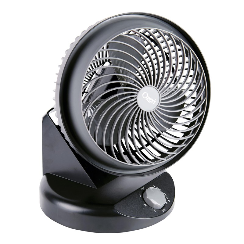Ozeri Brezza 360 10" Oscillating Table Fan, with Orbital Motion
