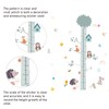 SUPERDANT Cartoon Animals Height Growth Chart Wall Sticker Big Tree