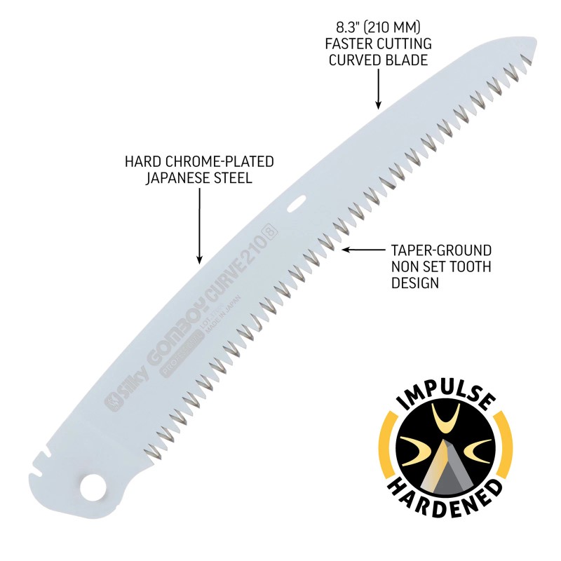 Silky Gomboy Curve Professional Folding Saw 300mm Curved Blade 717-30