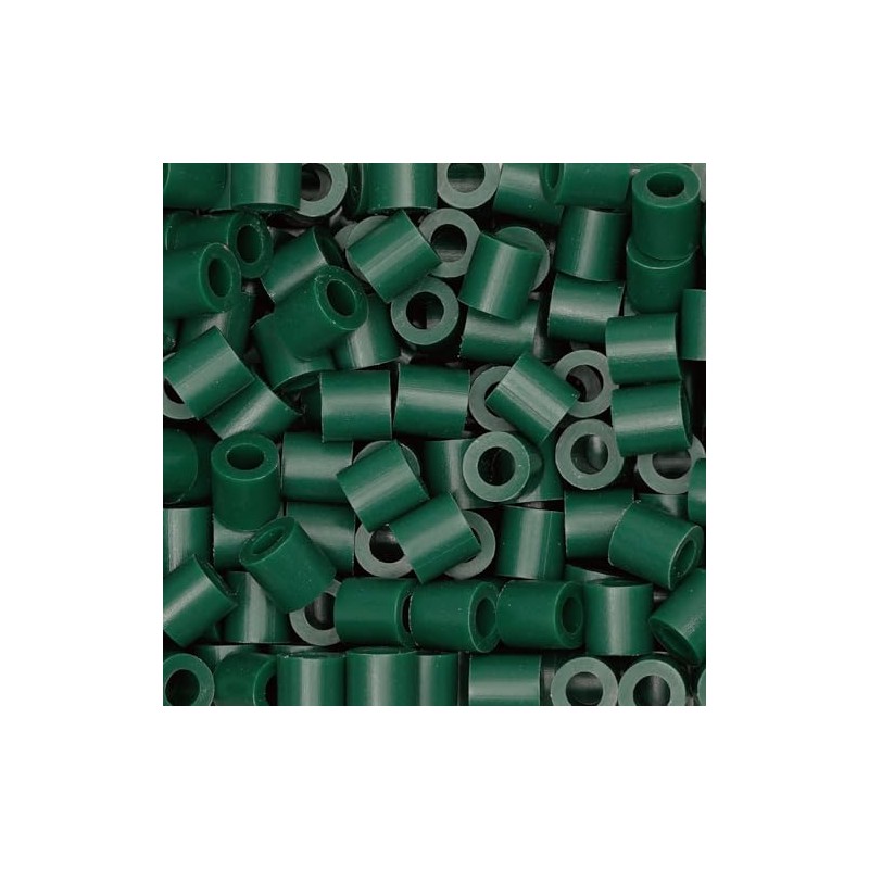 perler bead solid evergreen