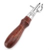 Leather Craft Tool, Leather Planer Wooden Handle Groover 5-in-1 Multifunctional