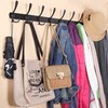 WEBI Coat Rack Wall Mount,Coat Hooks Wall Mount,5 Tri Hooks
