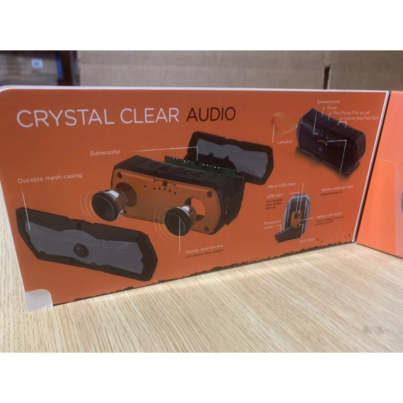 EcoSurvivor 8.85-in 5-Watt Bluetooth Compatibility Indoor/Outdoor Speaker