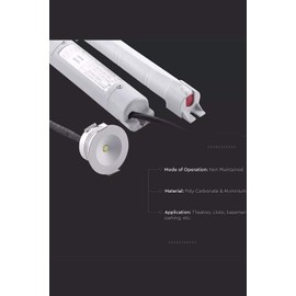 V-TAC LED Emergency Downlight 3W White 5500K